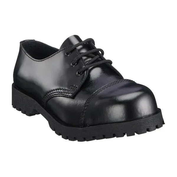Halbschuh 3-Loch schwarz