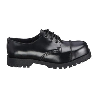 Boots & Braces Halbschuh 3-Loch schwarz