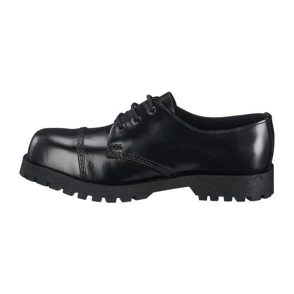 Halbschuh 3-Loch schwarz