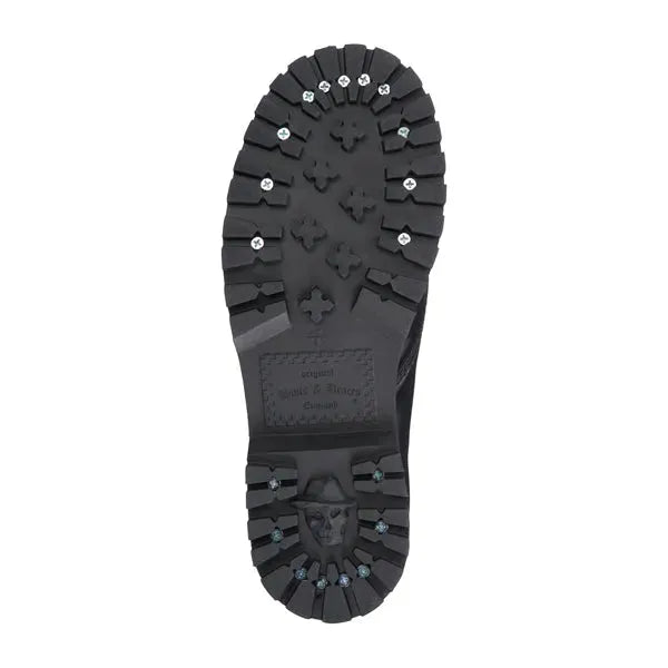 Halbschuh 3-Loch schwarz