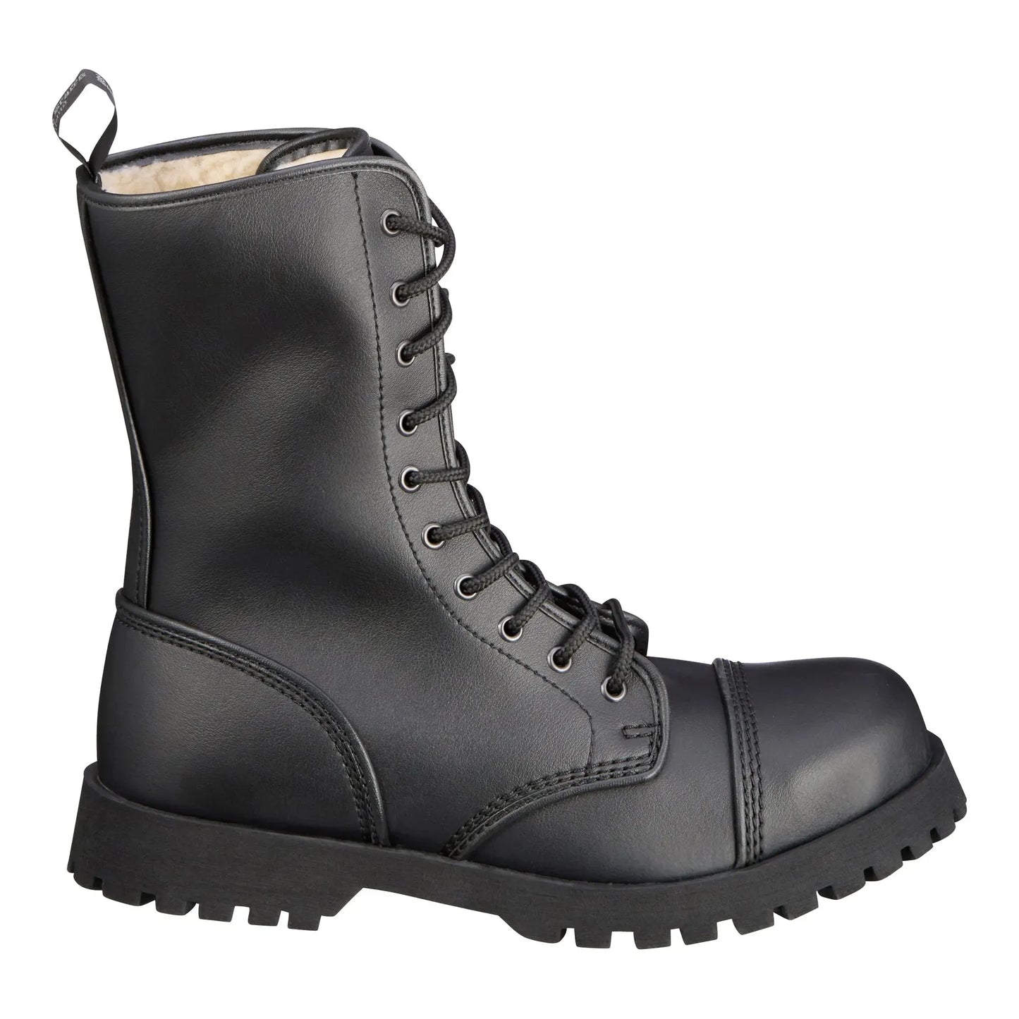 Boots & Braces Boots & Braces Stiefel 10-Loch Vegetarian Winter schwarz - ASMC