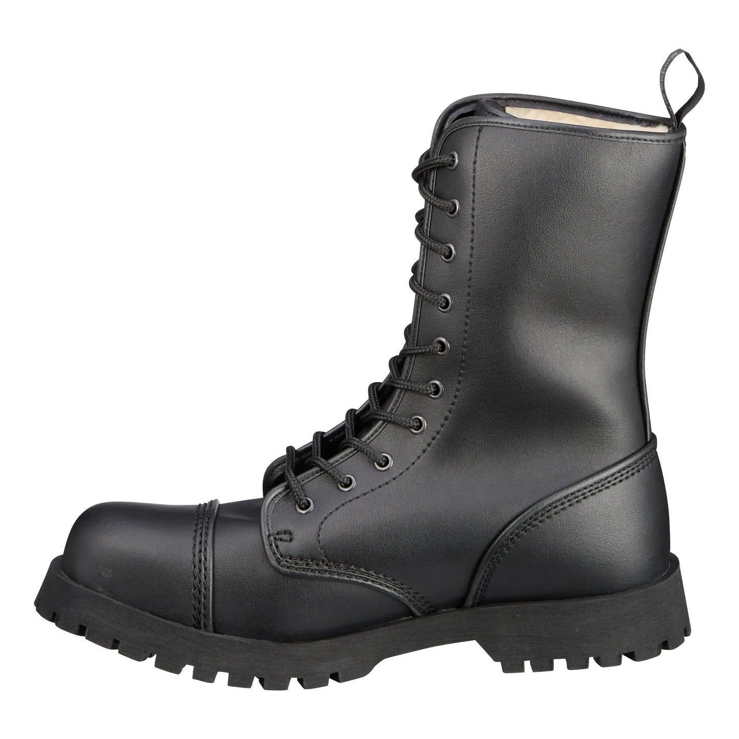 Boots & Braces Boots & Braces Stiefel 10-Loch Vegetarian Winter schwarz - ASMC