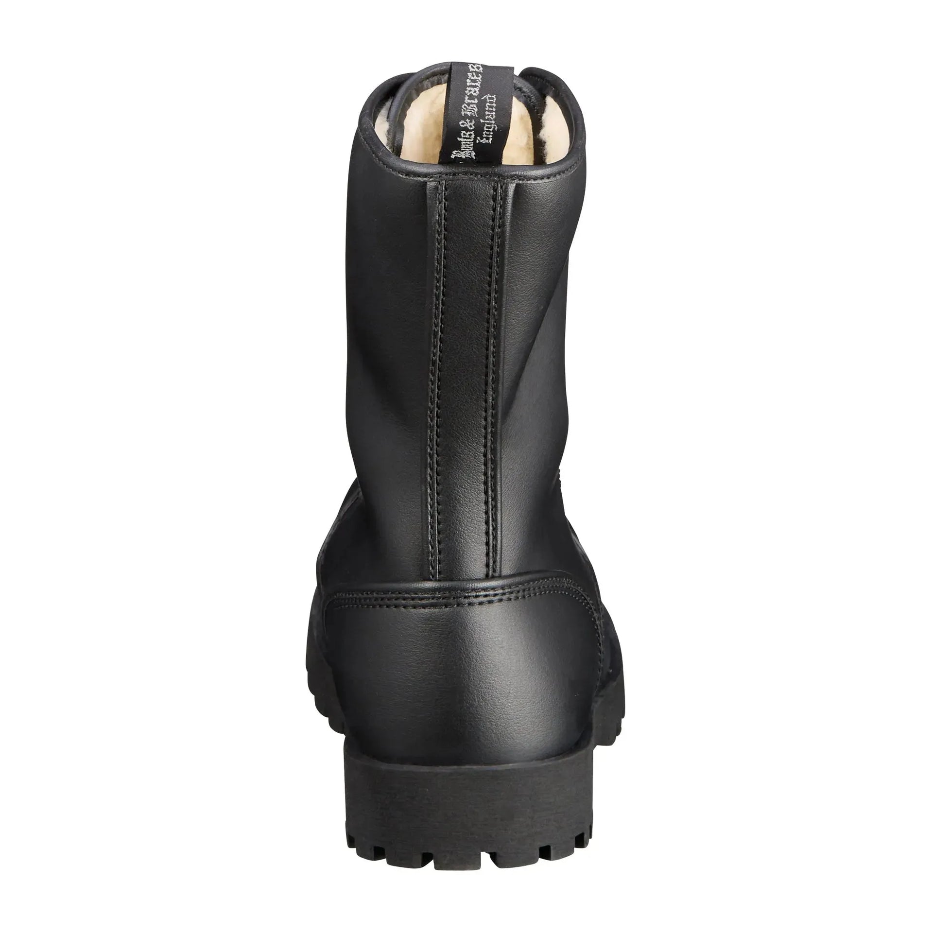 Boots & Braces Boots & Braces Stiefel 10-Loch Vegetarian Winter schwarz - ASMC