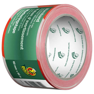 Duck Tape Duck Tape Warnband 60 mm x 66 m rot weiß - ASMC