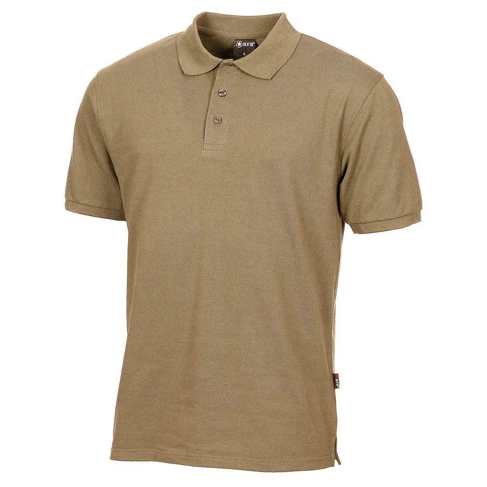Poloshirt mit Knopfleiste