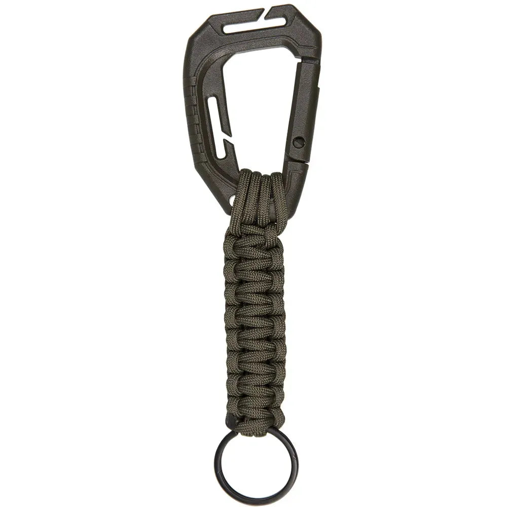 Mil-Tec Schlüsselanhänger Fallschirmleine mit Karabiner - ASMC