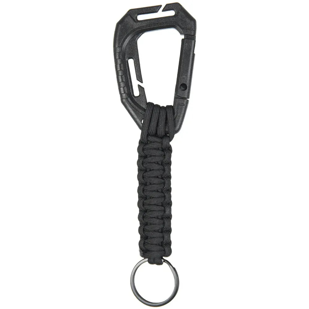 Mil-Tec Schlüsselanhänger Fallschirmleine mit Karabiner - ASMC