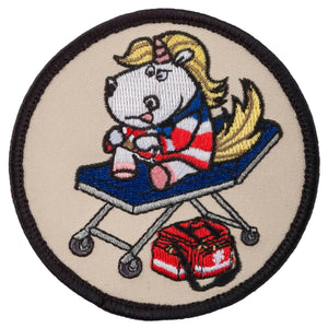 Patch Rettungssanitäter Einhorn