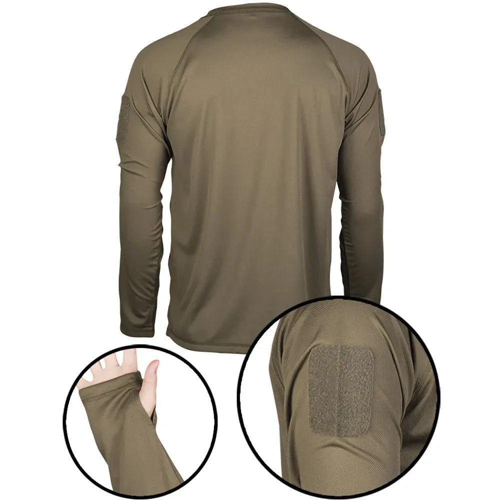 Mil-Tec Tactical Quickdry Langarmshirt - ASMC