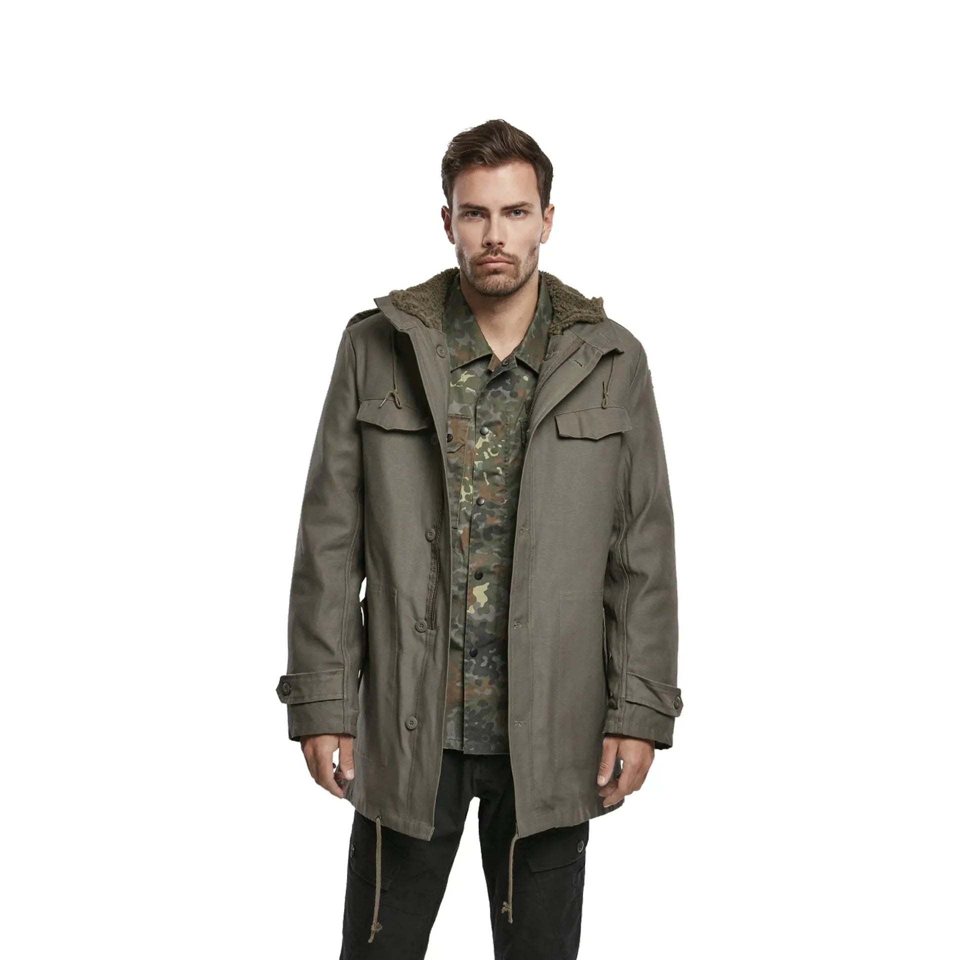 Brandit Parka BW Flag - ASMC
