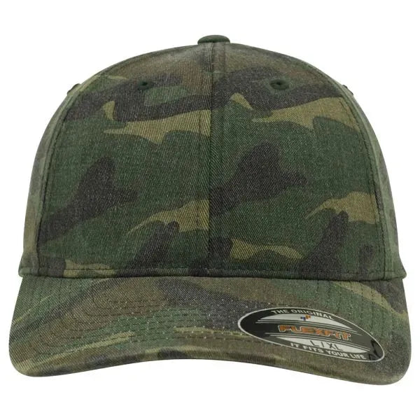 Flexfit Flexfit Cap Flexfit Garment washed woodland - ASMC