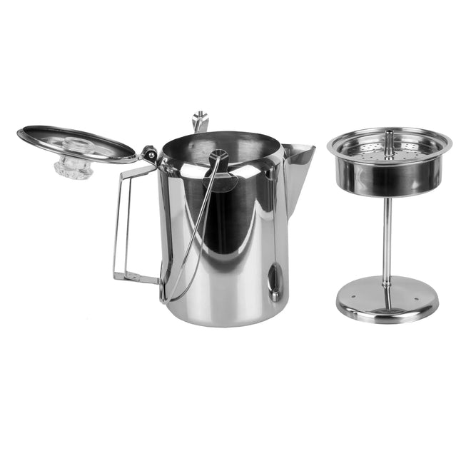 Kaffekanne mit Perkolator Edelstahl – ASMC GmbH
