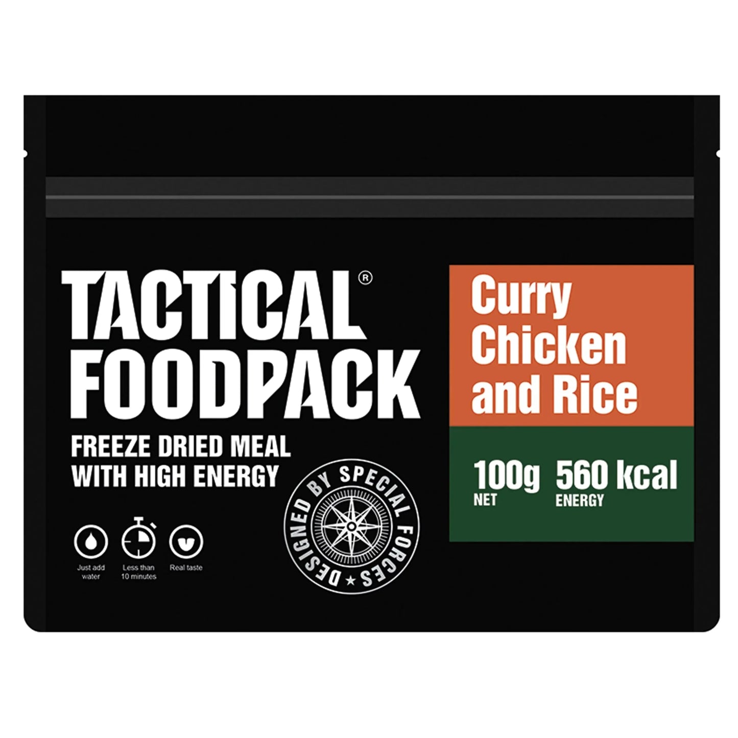 Tactical Foodpack Hähnchencurry mit Reis - ASMC