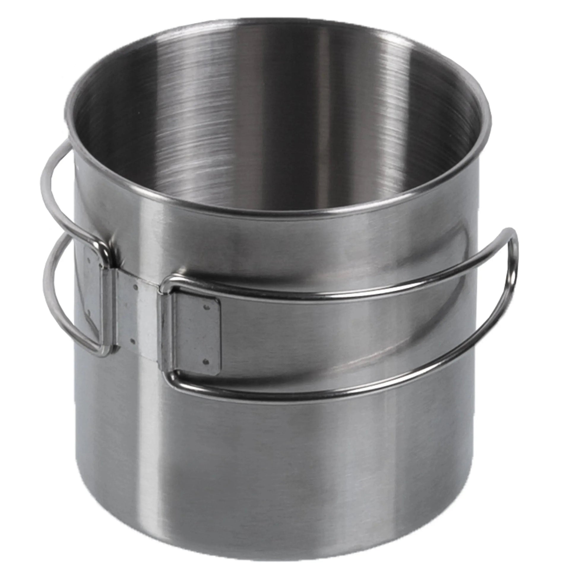 Trinkbecher Edelstahl Drahtgriffe 800 ml