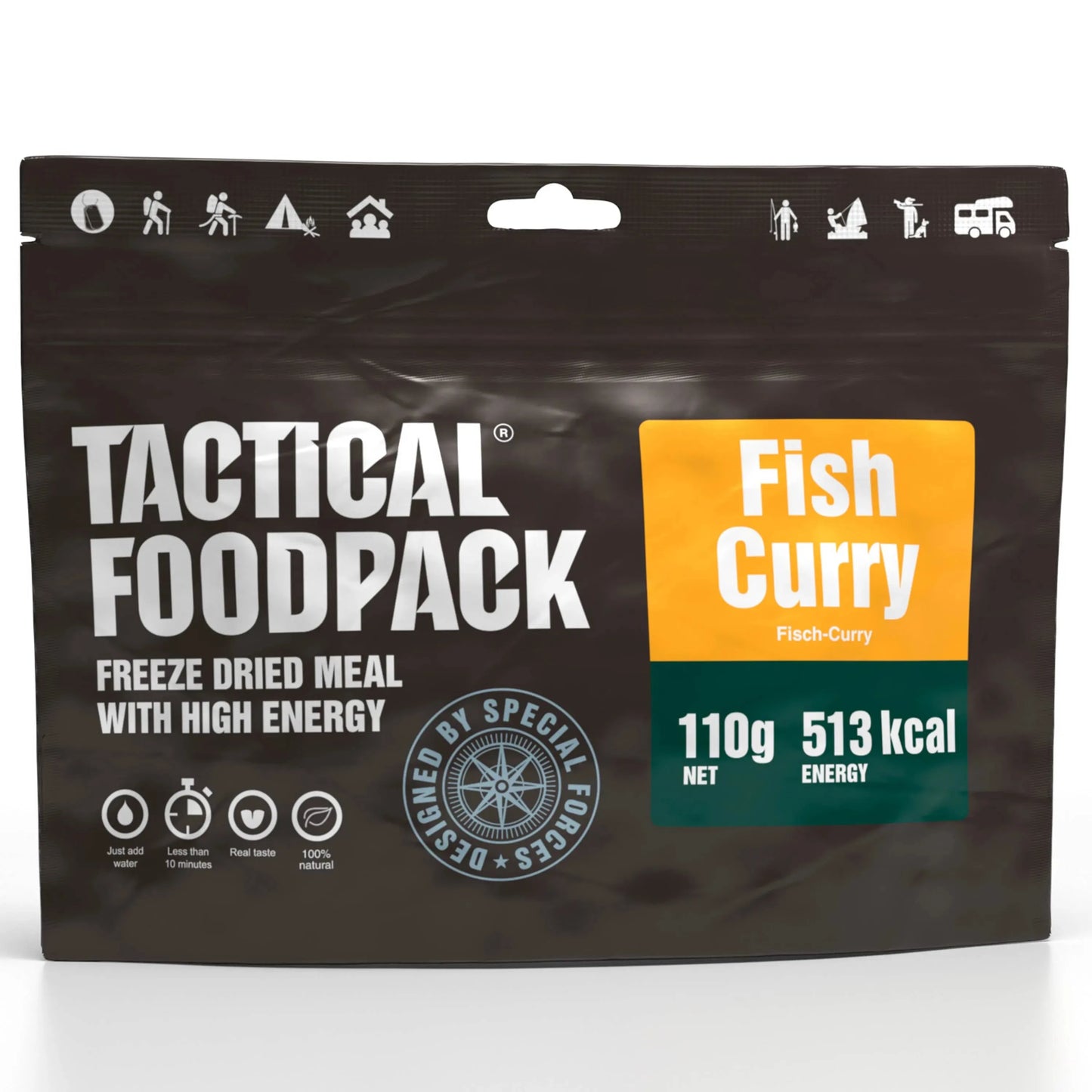 Tactical Foodpack Fischcurry und Reis - ASMC