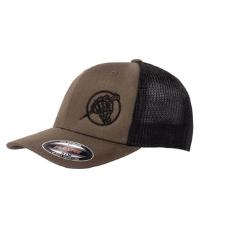 Trucker Cap Death Hand ranger green