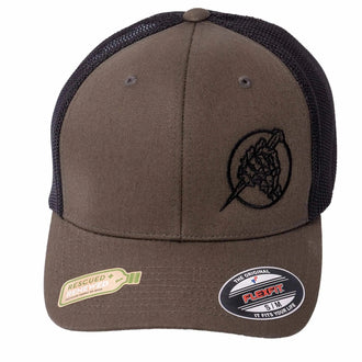 Trucker Cap Death Hand ranger green