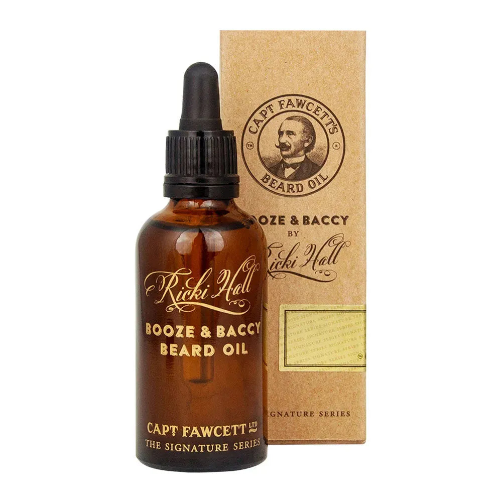 Captain Fawcetts Captain Fawcetts Bartöl Booze & Baccy Bartöl 10 ml - ASMC