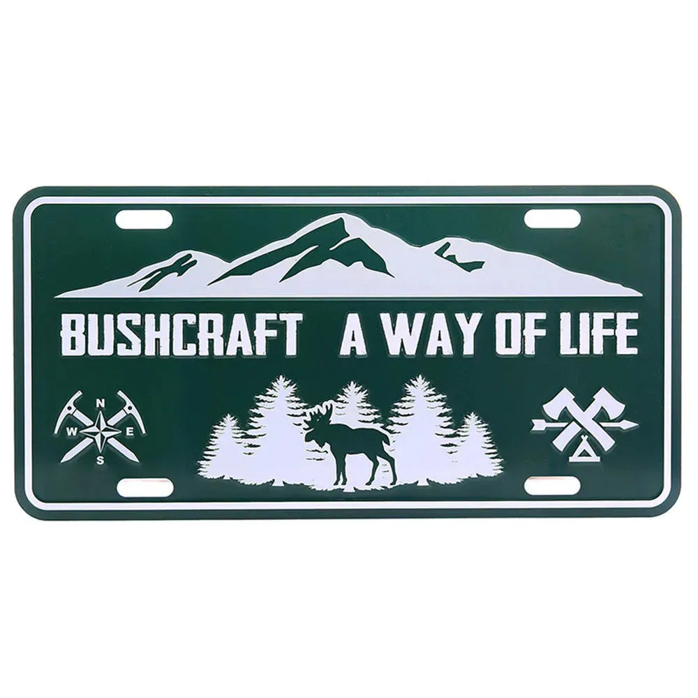 101 INC 101 Inc. Nummernschild Bushcraft - ASMC