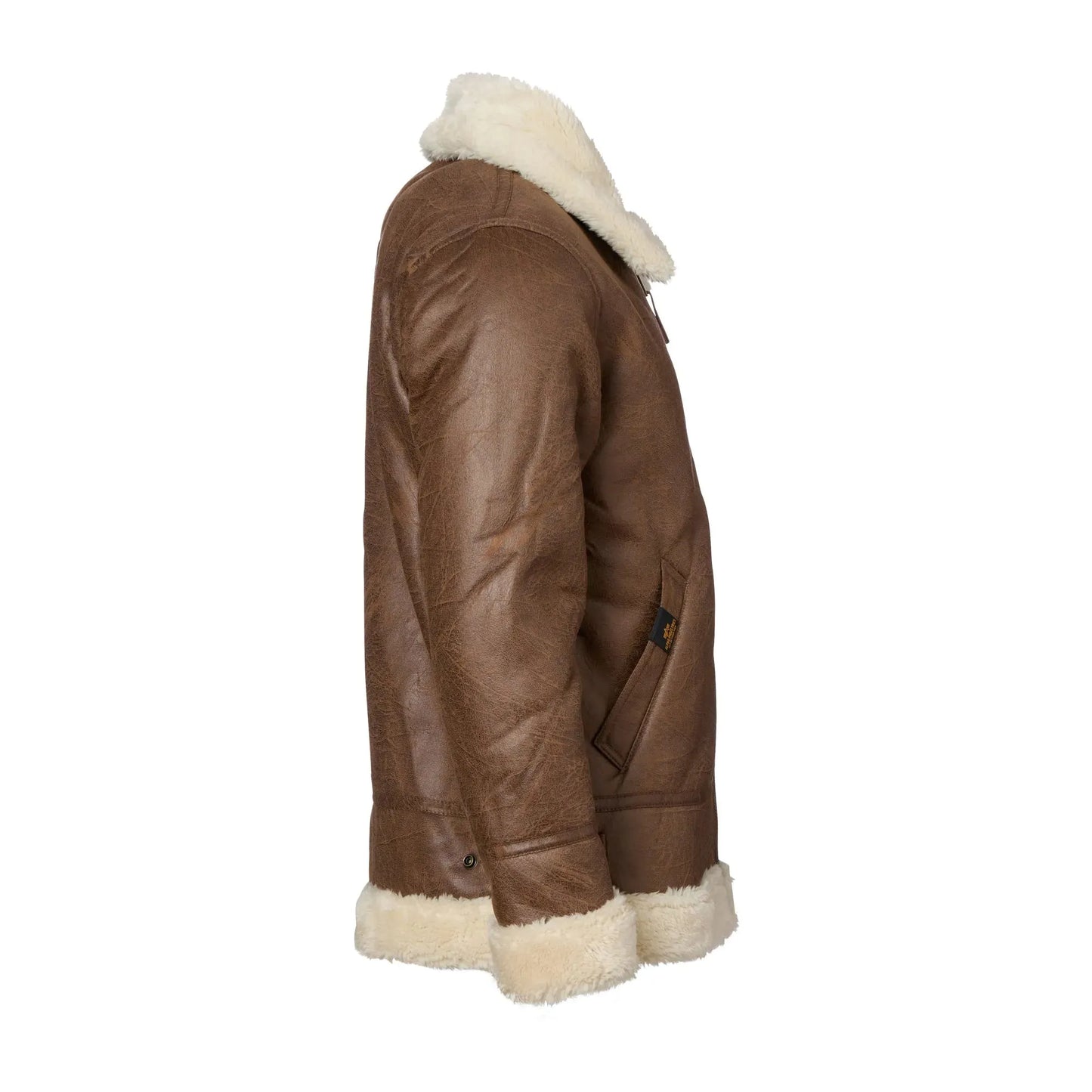 Alpha Industries Lederjacke B3 FL - ASMC