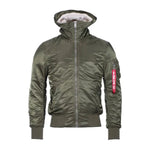 Alpha Industries Fliegerjacke MA-1 Hooded - ASMC