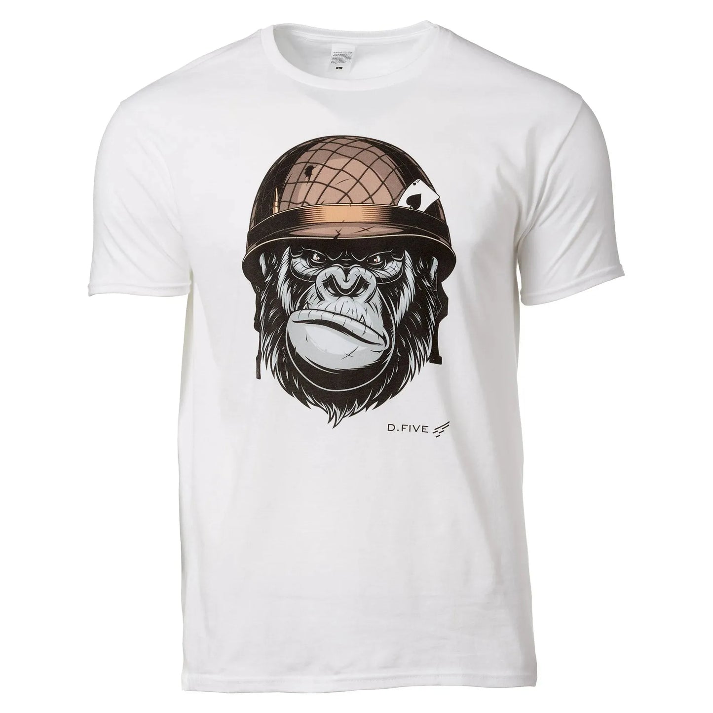Defcon 5 Defcon 5 T-Shirt Chest Monkey Helmet weiß - ASMC