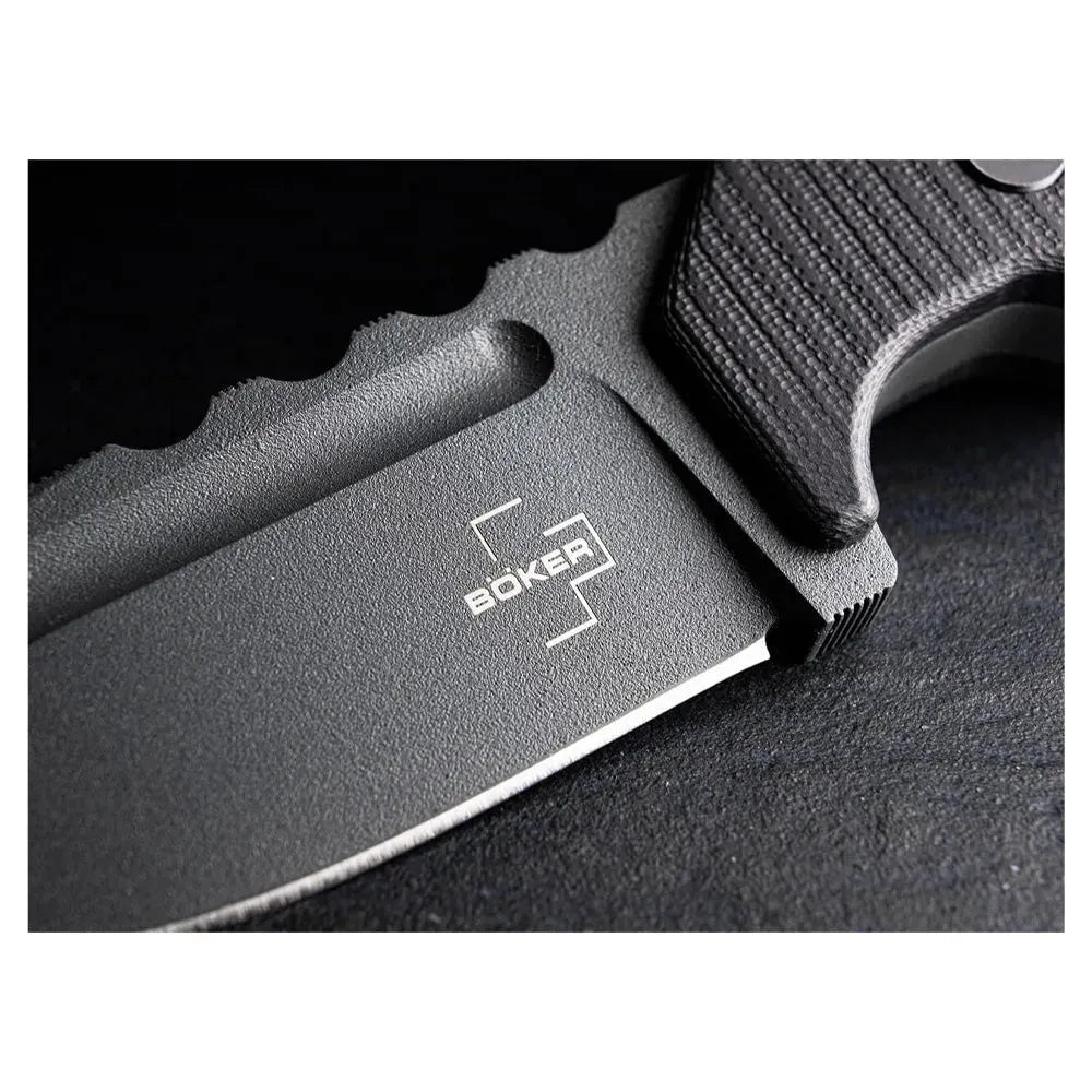 Messer Little Dvalin schwarz