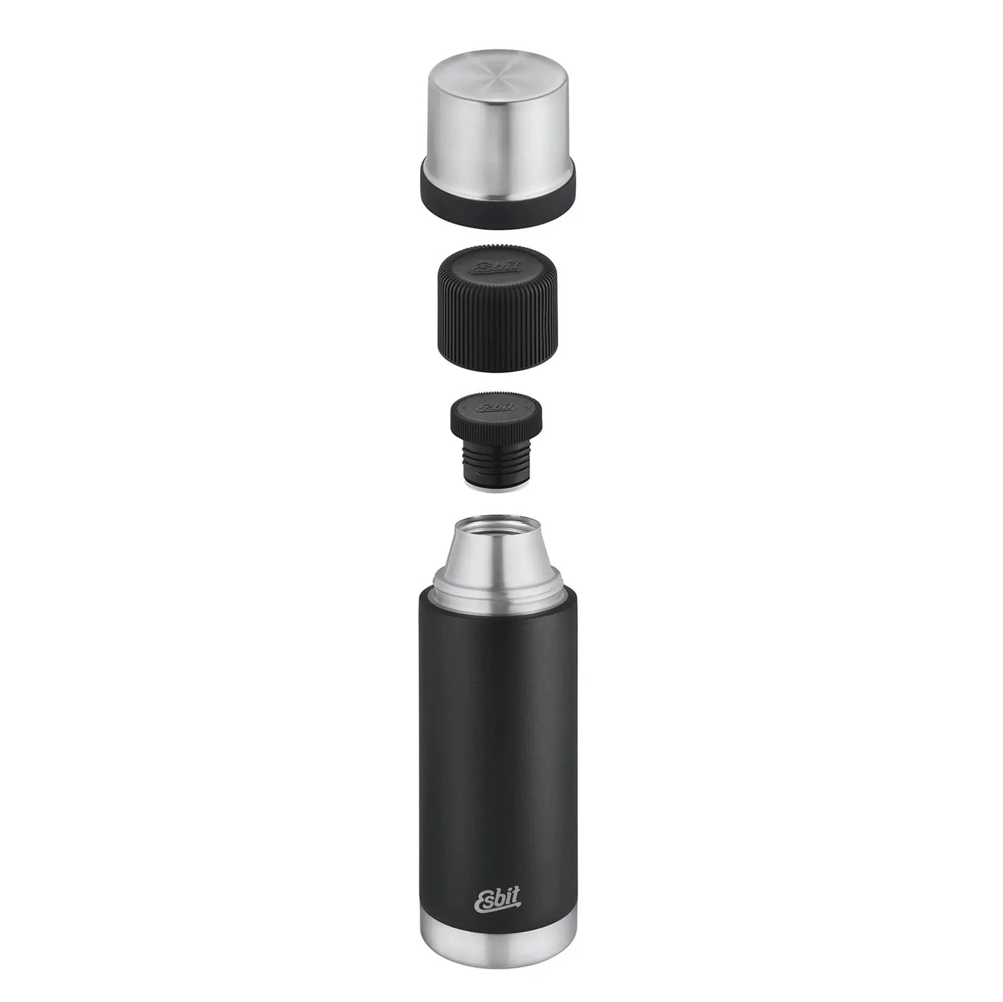 Isolierflasche Sculptor Edelstahl 1 L