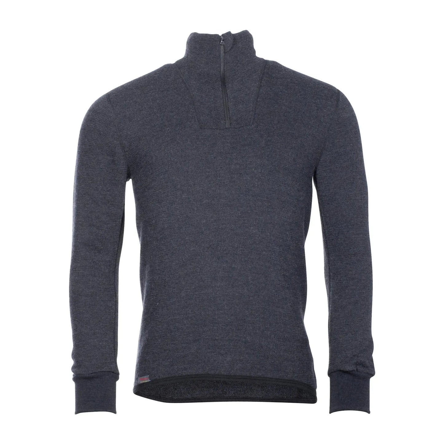 Woolpower Woolpower Longsleeve Zip Turtleneck Protection 400 anthrazit - ASMC