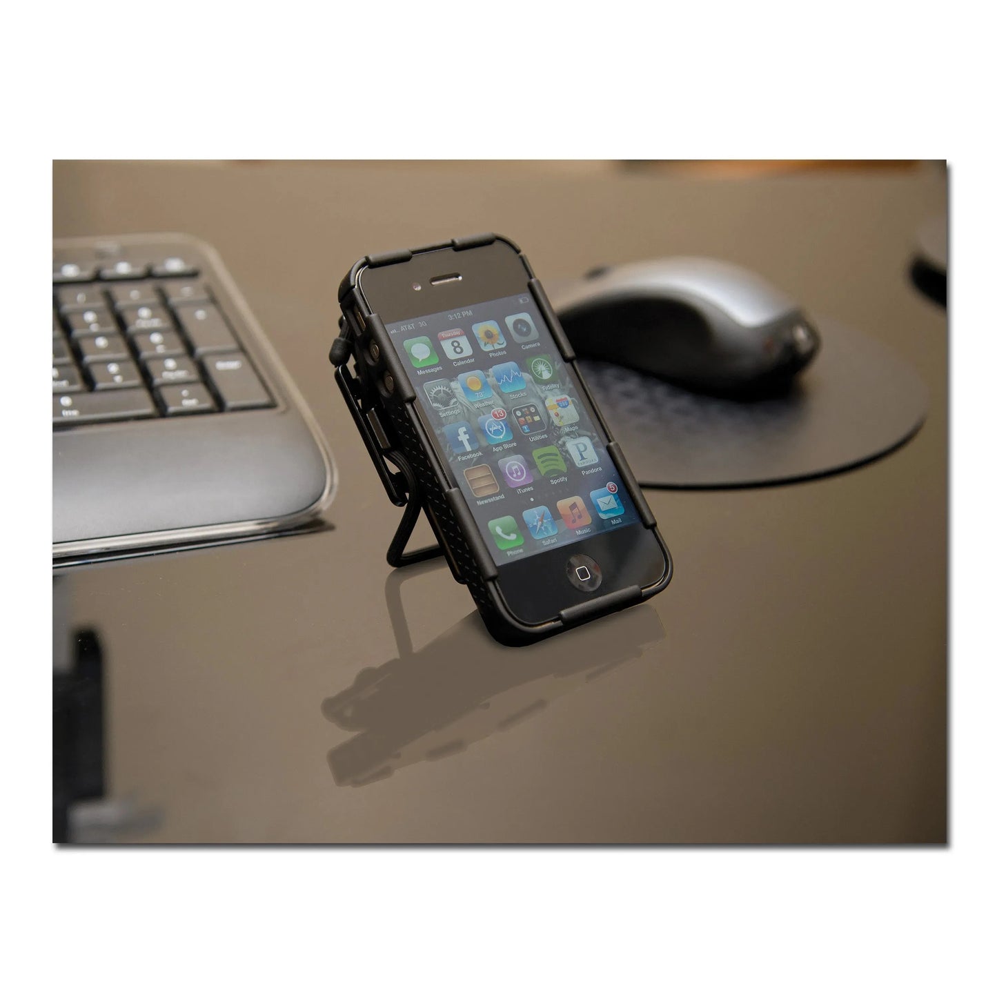 Nite Ize Kombipaket Nite Ize Connect Cradle iPhone 4/4S schwarz - ASMC