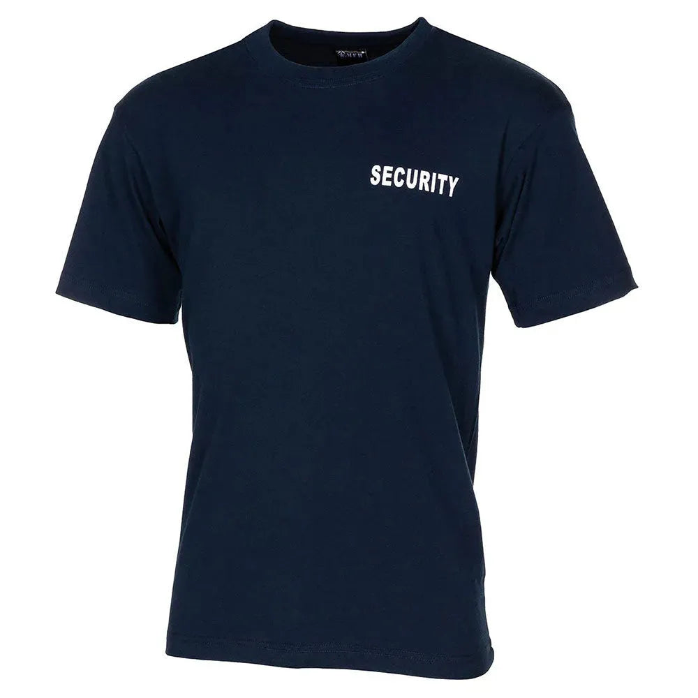 MFH T-Shirt Security blau - ASMC
