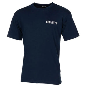 MFH T-Shirt Security blau - ASMC