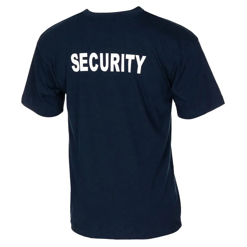 MFH T-Shirt Security blau - ASMC