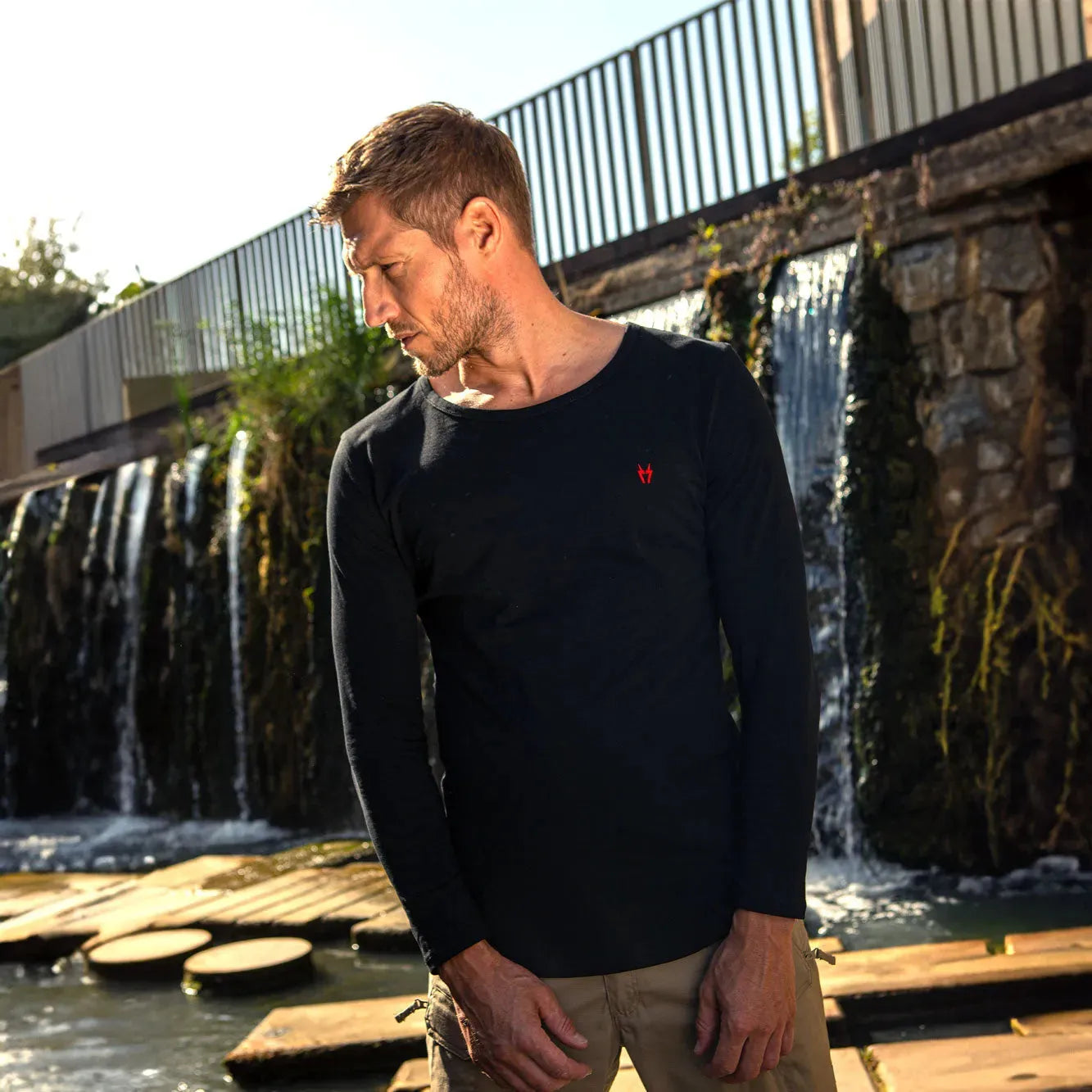 Hanta Sweatshirt Classic mit U-Boot Ausschnitt - ASMC