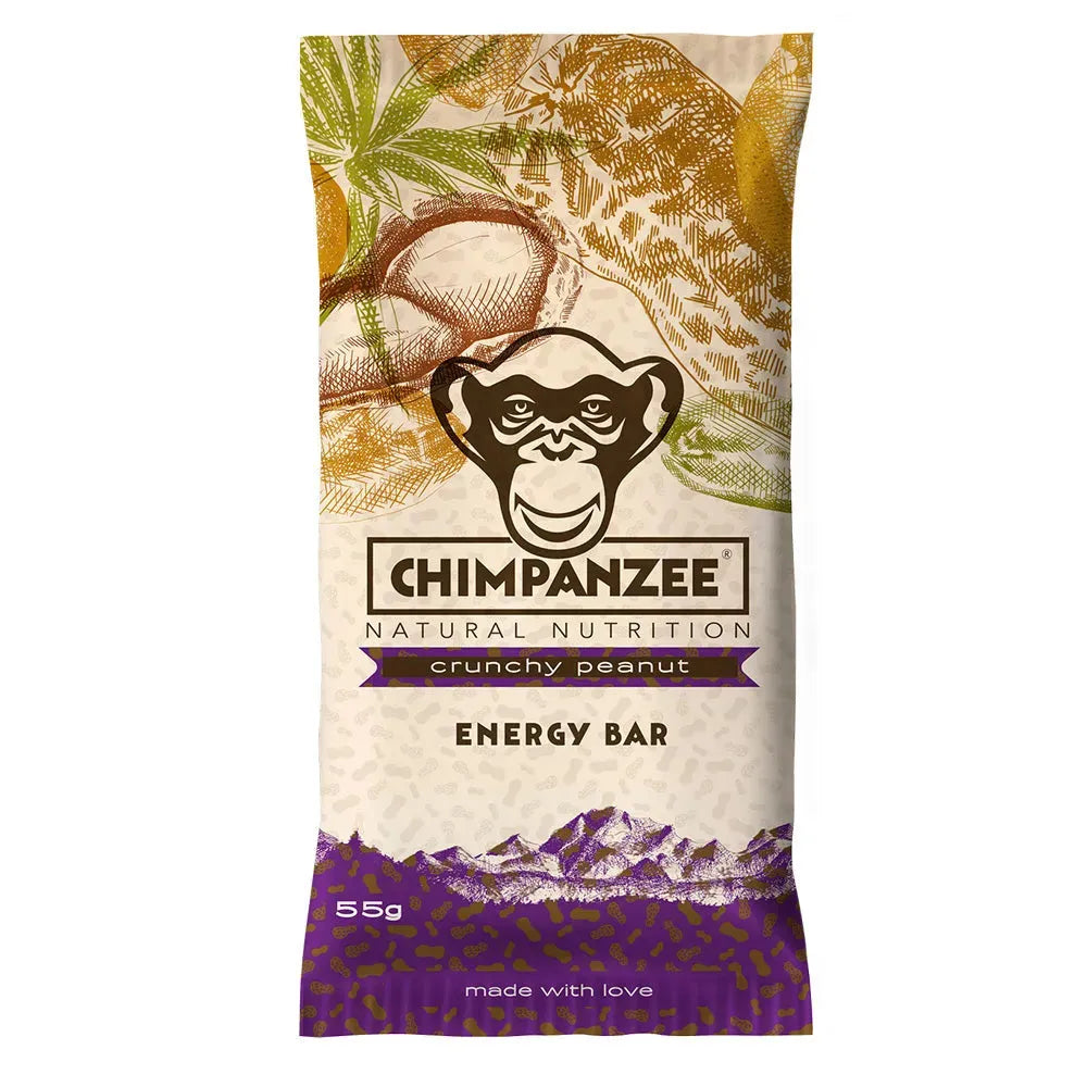 Chimpanzee Riegel Energy Bar Knusprige Erdnüsse - ASMC