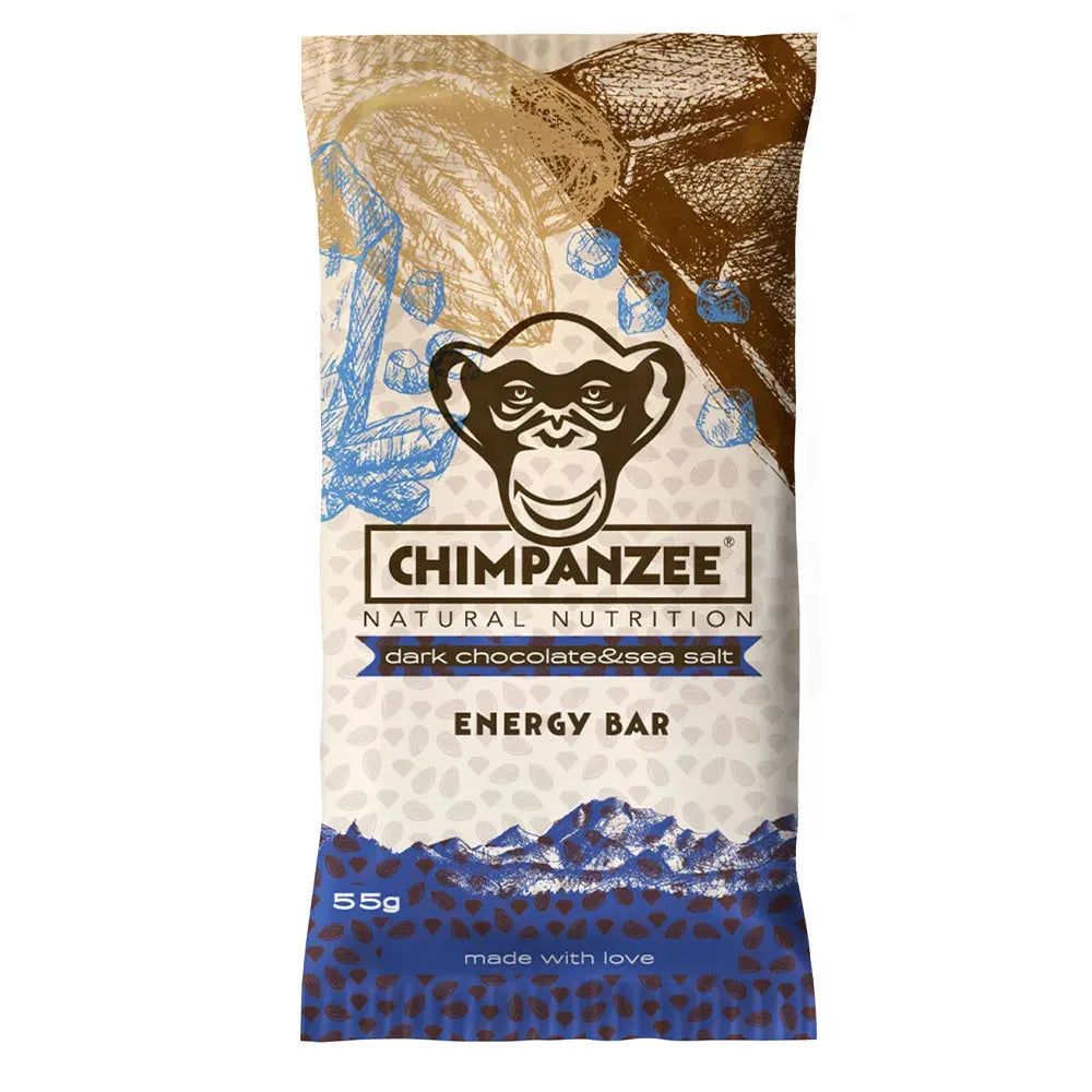 Chimpanzee Riegel Energy Bar Dunkle Schokolade Salz - ASMC