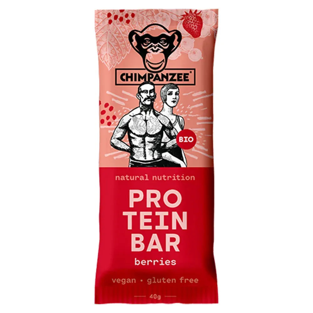 Chimpanzee Riegel Bio Protein Bar Johannisbeere - ASMC
