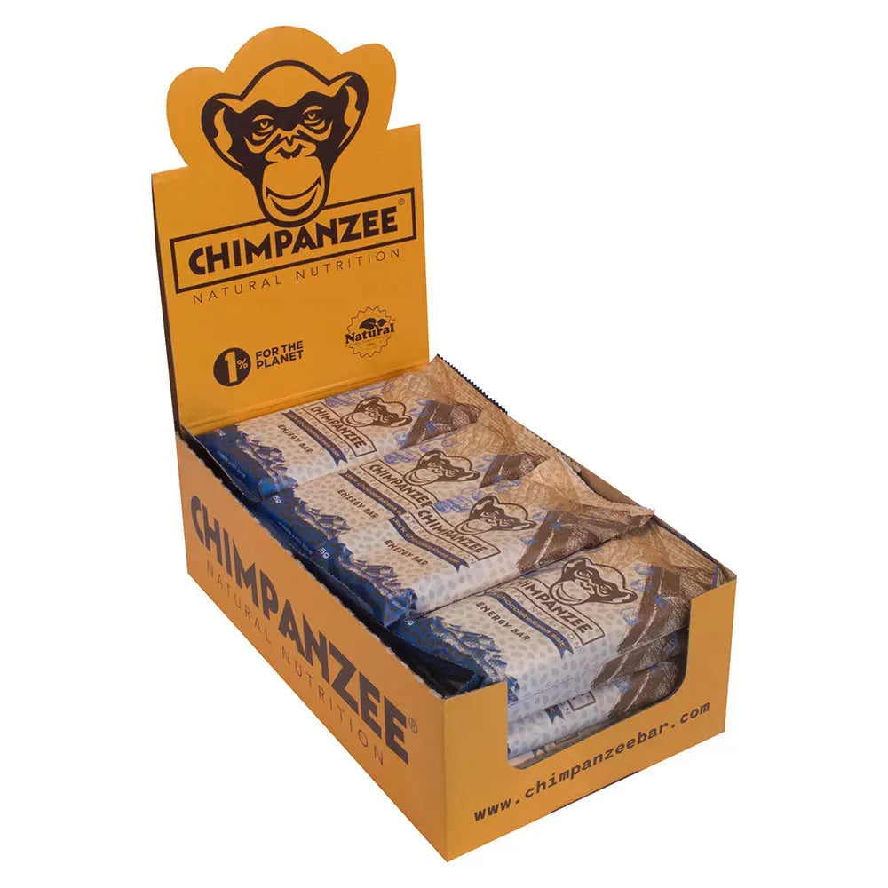 Chimpanzee Riegel Energy Bar Dunkle Schokolade Salz 20 Stück - ASMC