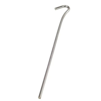 Heringe Stahl 10er Pack silberfarben