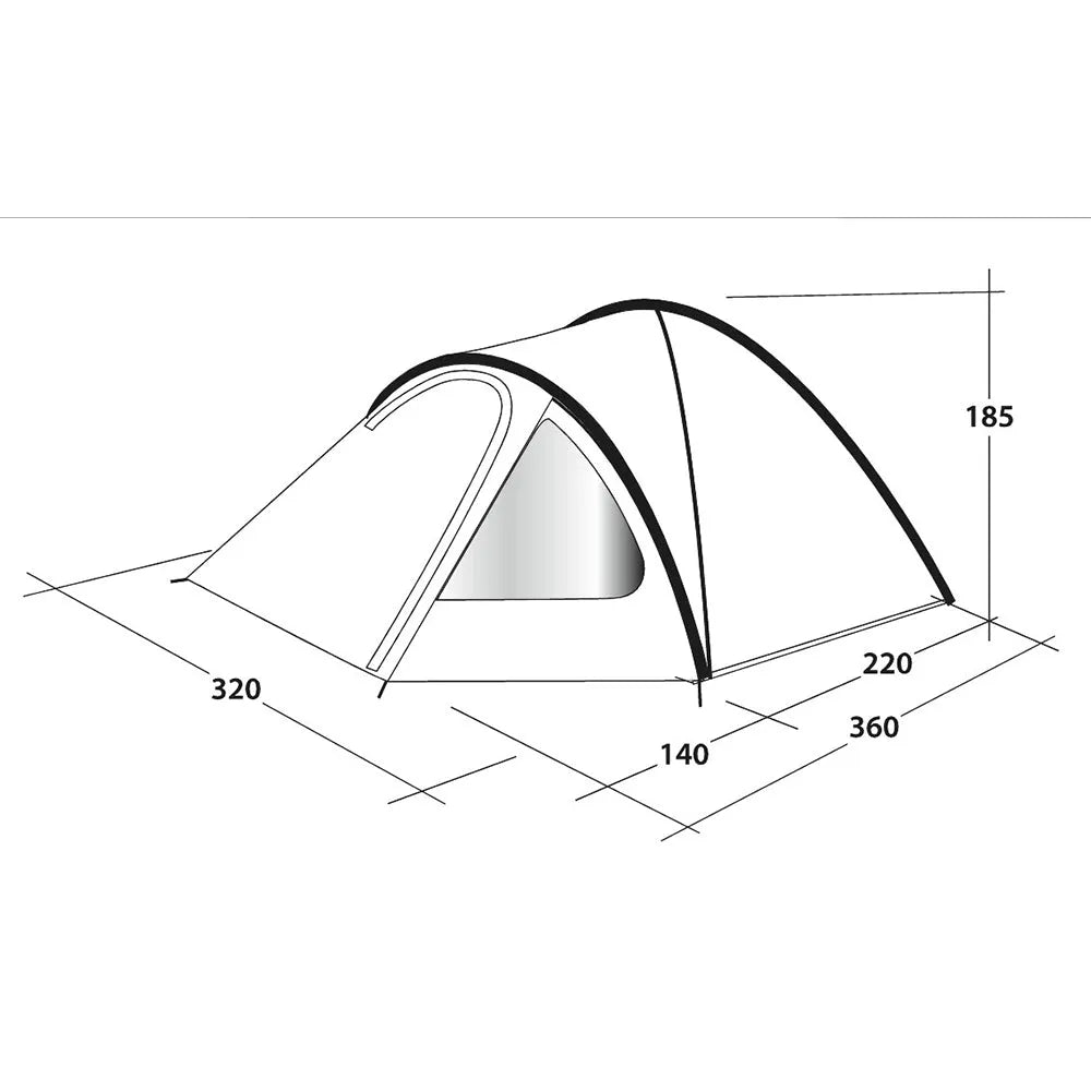 Outwell Zelt Cloud 5 - ASMC
