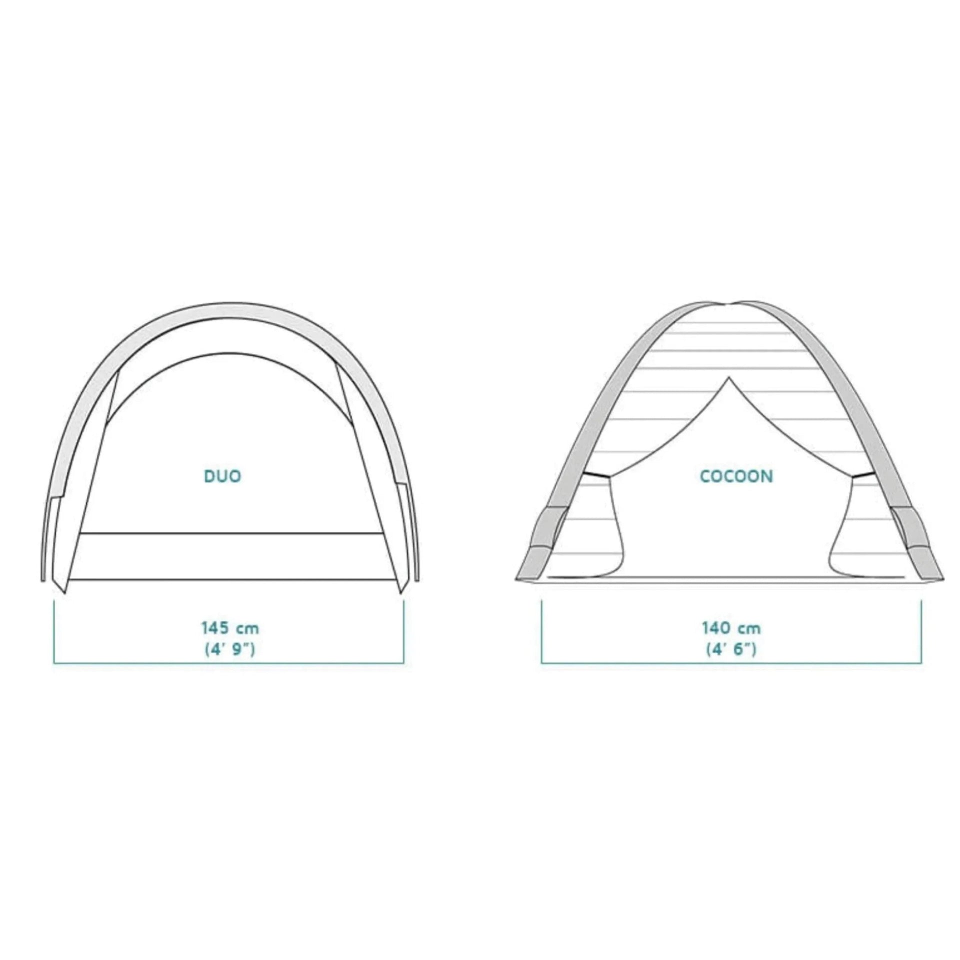 Zelt Crua Duo Maxx Lightweight 3 Personen