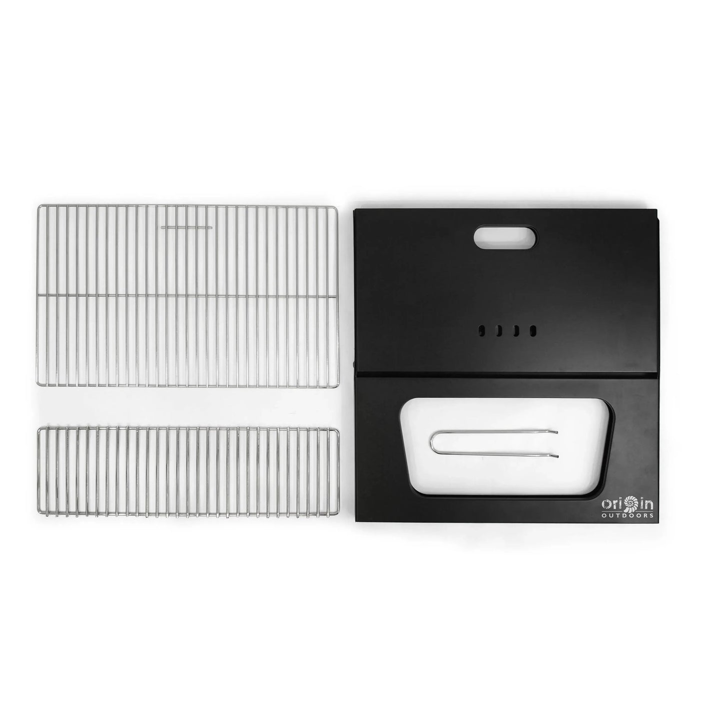 Klappgrill BBQ 47 x 29 cm schwarz