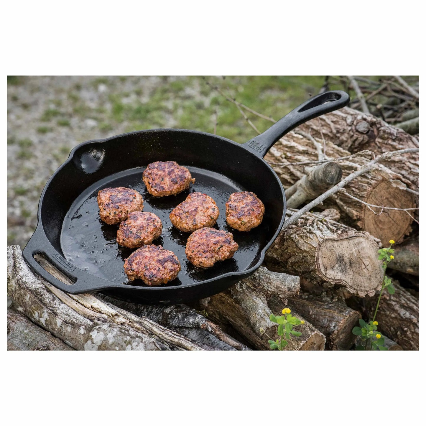 Petromax Petromax Feuerpfanne fp30 mit Stiel ohne Füße schwarz - ASMC