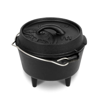 Feuertopf ft1 mit Füßen schwarz
