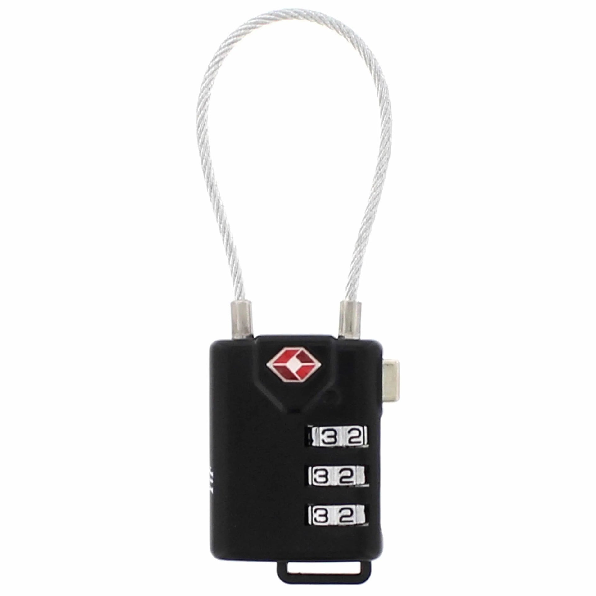 Gepäckschloss Stahlseil Zahlencode