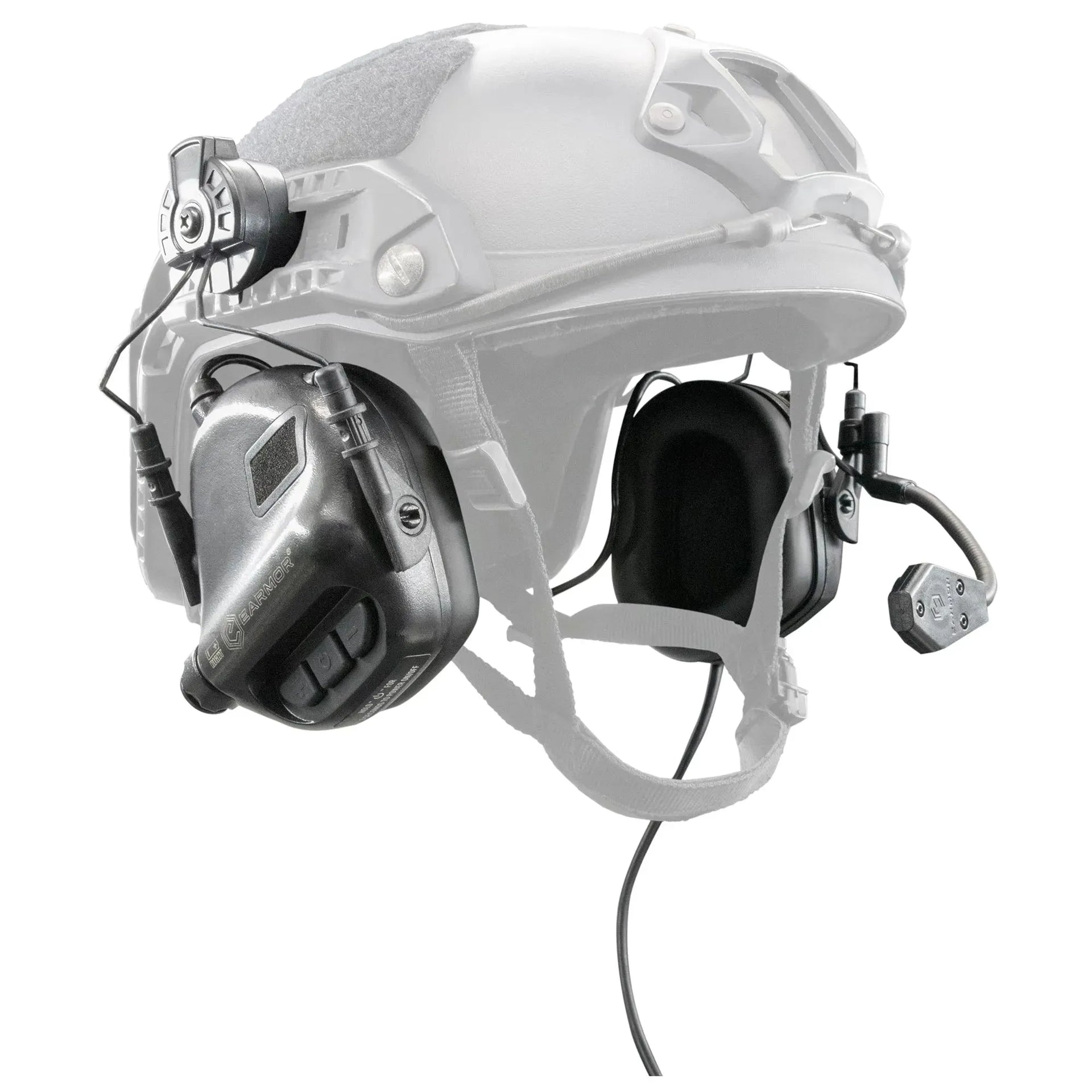 EARMOR Aktivgehörschutz M32 für FAST Helme NRR22 - ASMC
