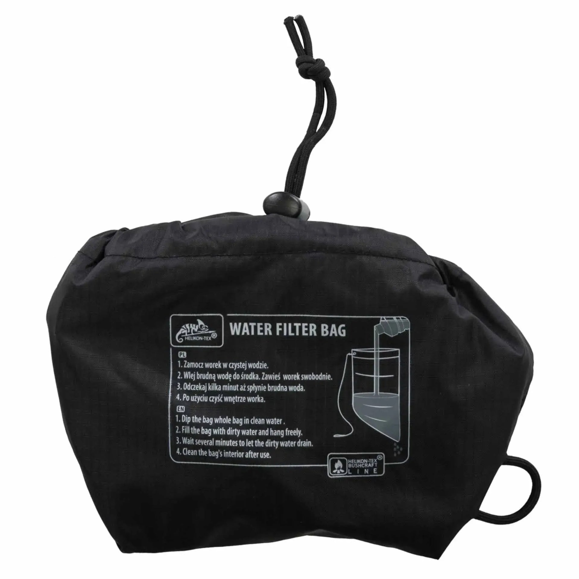 Helikon-Tex Helikon-Tex Tasche Water Filter Bag weiß / schwarz - ASMC