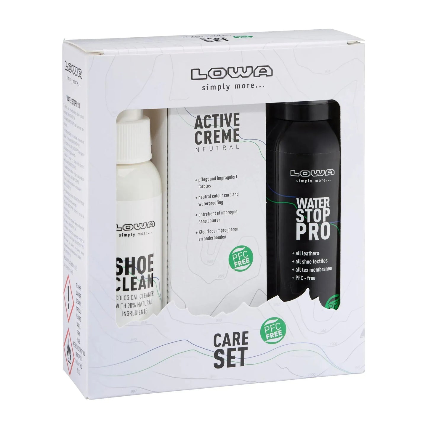 LOWA Schuhpflegeset Care Set - ASMC