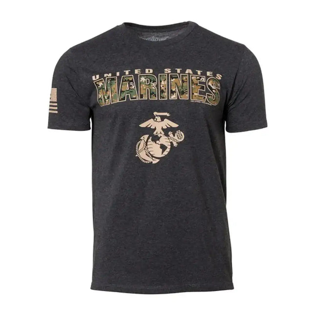 7-62-design-t-shirt-usmc-marpat-camo-text-heather-black-ansicht-1