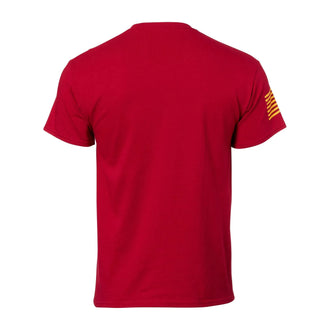 7.62 Design T-Shirt USMC Arched Semper Fi scarlet